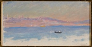 Vue de Constantinople. Du voyage à Constantinople