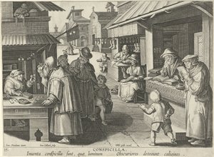 Magasin de lunettes (Conspicillia) (Nouvelles inventions et découvertes) (Nova Reperta)