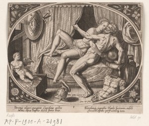 Adultère de Vénus et Mars - Jan Collaert (II)