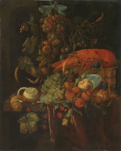 Nature morte avec fruits et homard - Jan Davidsz. de Heem (copy after)
