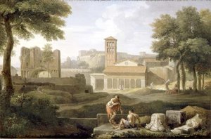 Vue de Tivoli - Jan Frans van Bloemen