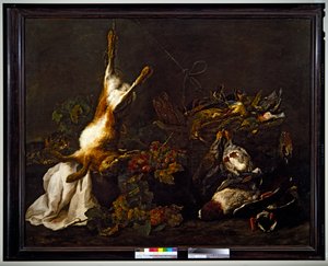 Nature morte de fruits et gibier - Jan Fyt