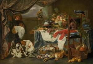 Nature morte au gibier et aux fruits - Jan Fyt
