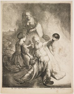 Lot et ses filles, 1631 - Jan Georg van Vliet