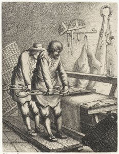 Tondeurs de drap (série Beroepen) - Jan Gillisz. van Vliet