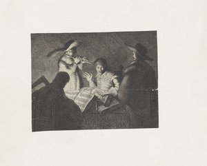 Groupe de musiciens (Les cinq sens)