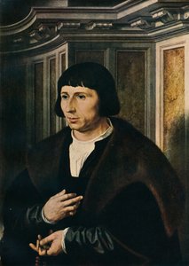Homme avec un chapelet, vers 1525