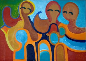Filles au bord de la rivière, 2009 - Jan Groneberg