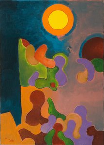 Grand-mère racontant des histoires au crépuscule, 2009 - Jan Groneberg