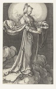 Marie Madeleine dans les nuages - Jan Harmensz. Muller (manner of)