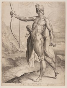Apollon terrassant le python - Jan Harmensz. Muller