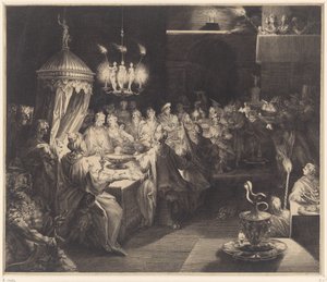 Le festin de Balthazar - Jan Harmensz. Muller