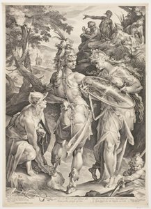 Minerve et Mercure armant Persée pour sa rencontre avec Méduse