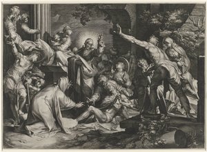 Résurrection de Lazare - Jan Harmensz. Muller