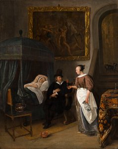 La visite du docteur, c.1665-8