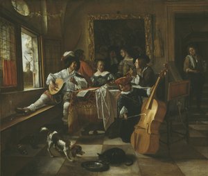 Le Concert de famille, 1666