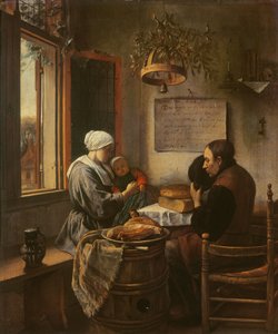 La Grâce avant le repas, 1660