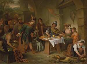 Manius Curius Dentatus et les ambassadeurs samnites