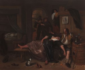 Le Couple ivre, vers 1655-65