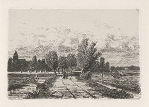 Paysage de polder - Jan Heppener