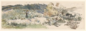 Paysage de dunes - Jan Hoynck van Papendrecht
