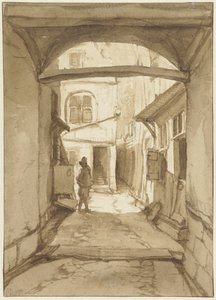 Vue dans une ruelle