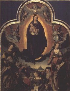 La Vierge Marie en gloire