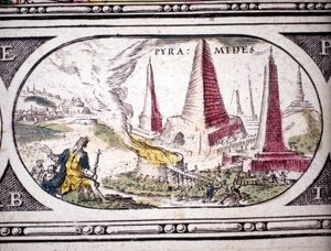 Représentation des Sept Merveilles de l