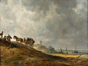 Image de plage - Jan Josephsz van Goyen
