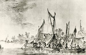 Paysage de canal néerlandais - Jan Josephsz van Goyen