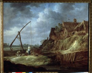 Paysage au puits