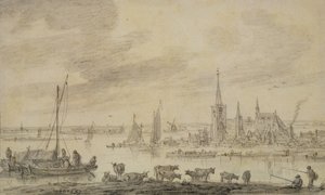 Paysage fluvial - Jan Josephsz van Goyen