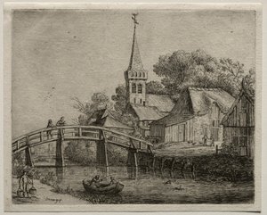 Le Pont en Bois - Jan Josephsz van Goyen