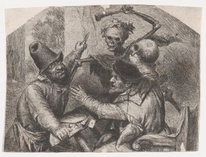 La Mort et les Joueurs de Cartes, 1620-74 - Jan Lievens