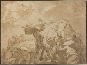 Bataille des dieux et des géants du mont Olympe et du mont Othrys