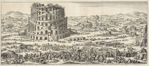 Construction de la tour de Babel - Jan Luyken