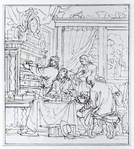 Le cabinet - Jan Luyken