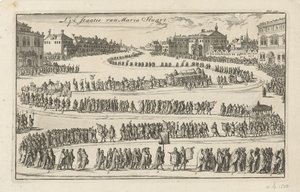 Cortège funèbre de la reine Marie II Stuart, 1695