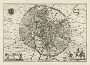 Plan de Louvain, 1581 - Jan Luyken
