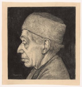 Douwe, de profil vers la gauche - Jan Mankes