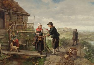 Allumant une pipe - Jan Mari Henri Ten Kate
