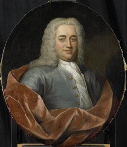 Portrait de Walter Senserff, Directeur de la Chambre de Rotterdam de la Compagnie Néerlandaise des Indes Orientales, élu en 1731