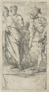 Popilius Laenas dessine un cercle - Jan Miel