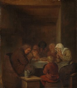 Dire la grâce - Jan Miense Molenaer
