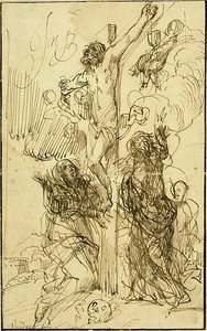 La crucifixion - Jan Philipsz. van Bouckhorst