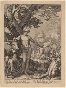 Adam nommant les animaux
