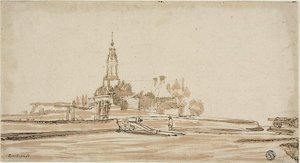 Porte de Haarlem à Amsterdam - Jan Ruischer