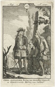Conversation entre Ferdinand Kettler et Charles Alexandre - Jan Ruyter