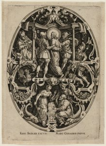 Arrestation du Christ, extrait de La Passion du Christ - Jan Sadeler I