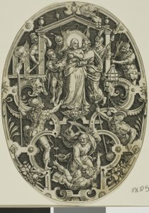 Trahison du Christ, extrait de La Passion du Christ - Jan Sadeler I